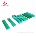 high wear resistant durable extruded pe wear strips for shopping mall escalator handrail